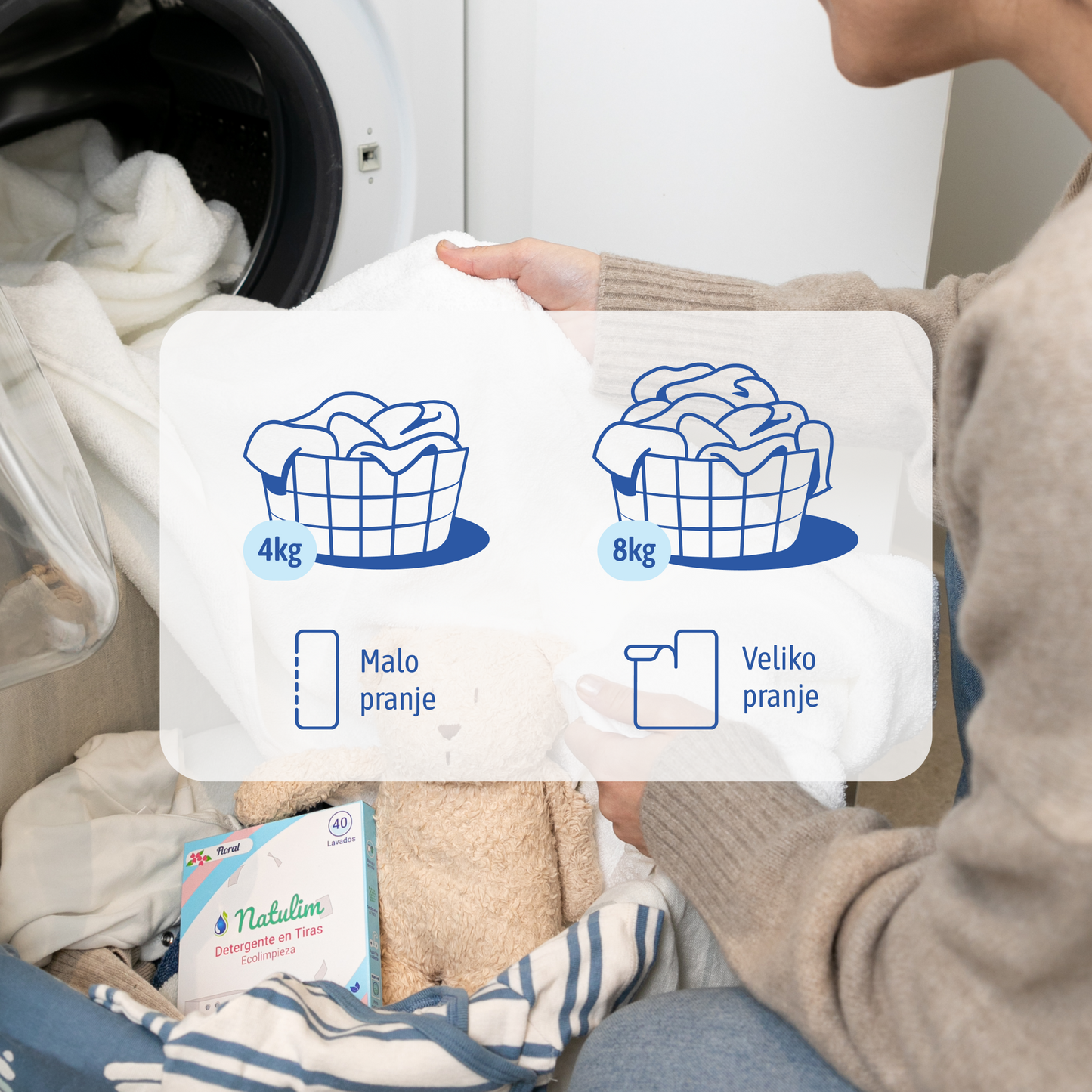 Natulim Eco-Laundry Strips - 40 loads