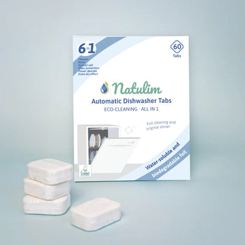 6 in 1 Eco Dishwasher Tablets- 60 Washes
